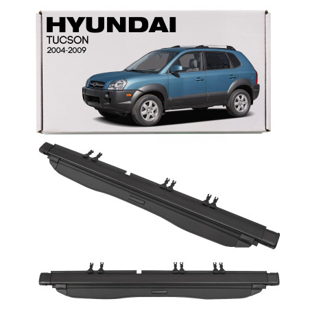 HYUNDAI TUCSON E 2004-2009 CAPPELLIERA COPRIBAGAGLI NERA 85910-2E600-Z9 (Cod. AP-54373_A4x4)