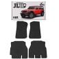 JEEP WRANGLER JL 2018+ 4D TAPPETINI AUTO (Cod. AP-54407_A4x4)