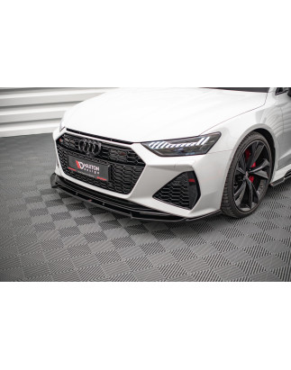 SPLITTER ANTERIORE V.1 Audi RS7 C8 (Cod. M-AU-RS6-C8-FD1G)