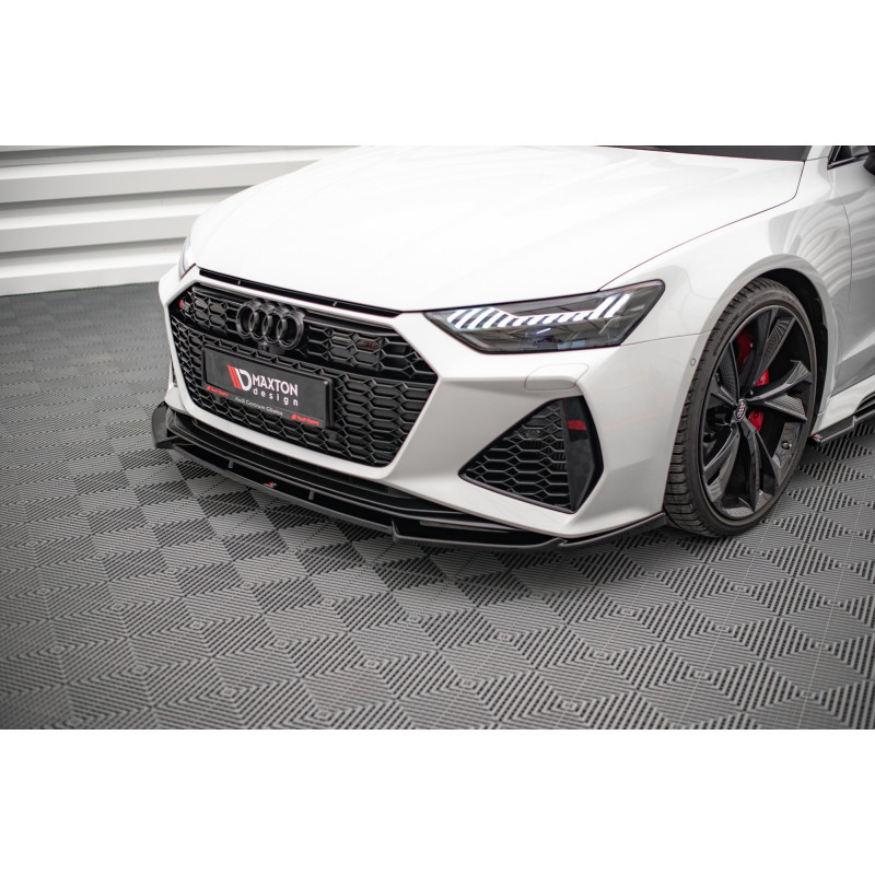 SPLITTER ANTERIORE V.1 Audi RS7 C8 (Cod. M-AU-RS6-C8-FD1G)