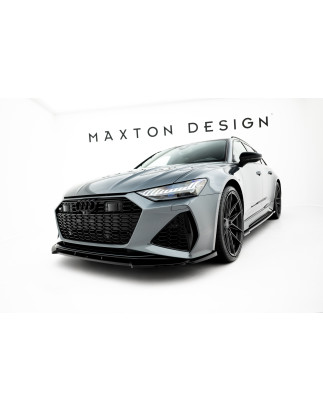 SPLITTER ANTERIORE V.1 Audi RS7 C8 (Cod. M-AU-RS6-C8-FD1G)