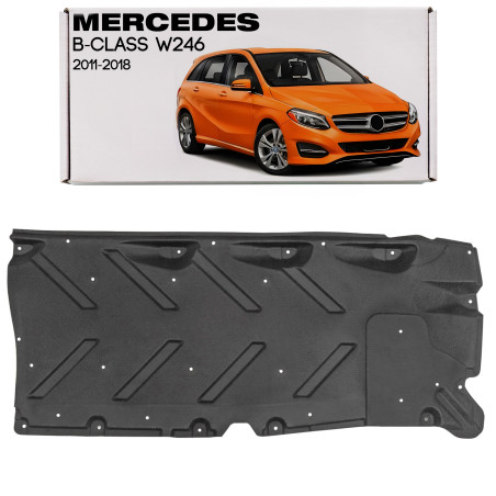 MERCEDES B-CLASS W246 2011-2018 IN TESSUTO ANTERIORE PROTEZIONE SOTTOSCOCCA DESTRA A2466840200 (Cod.
