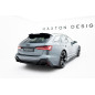 Splitter posteriore Audi RS7 C8 (Cod. M-AU-RS6-C8-RD1G)