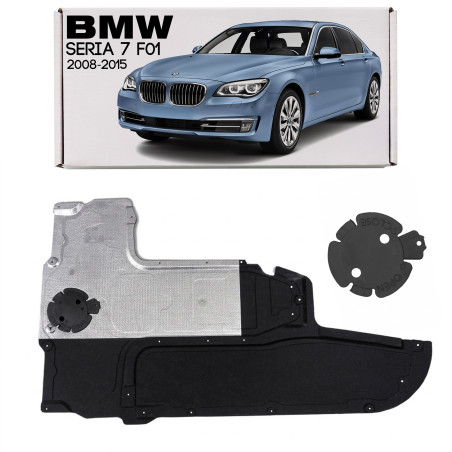 BMW SERIA 7 F01 2008-2015 IN TESSUTO PROTEZIONE CASSONE CAMBIO CENTRALE 51757207147 (Cod. AP-55429_A