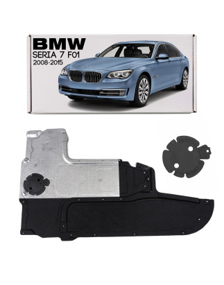 BMW SERIA 7 F01 2008-2015 IN TESSUTO PROTEZIONE CASSONE CAMBIO CENTRALE 51757207147 (Cod. AP-55429_A