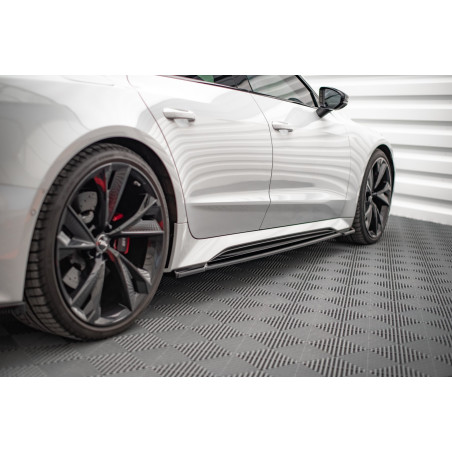 Diffusori minigonne V.1 Audi RS7 C8 (Cod. M-AU-RS6-C8-SD1G)