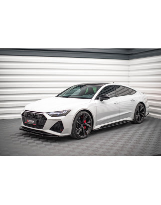 Diffusori minigonne V.1 Audi RS7 C8 (Cod. M-AU-RS6-C8-SD1G)