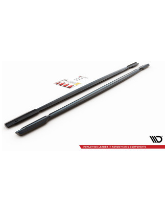 Diffusori minigonne V.1 Audi RS7 C8 (Cod. M-AU-RS6-C8-SD1G)