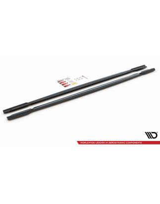 Diffusori minigonne V.1 Audi RS7 C8 (Cod. M-AU-RS6-C8-SD1G)