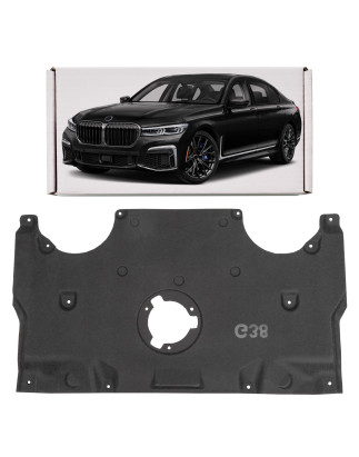 BMW SERIA 7 G11 2015+ IN TESSUTO POSTERIORE PROTEZIONE SOTTOSCOCCA 51757363871 (Cod. AP-55435_A4x4)