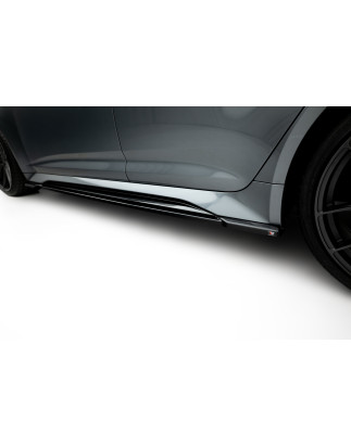 Diffusori minigonne V.1 Audi RS7 C8 (Cod. M-AU-RS6-C8-SD1G)