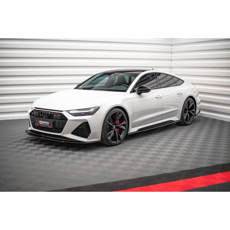 Diffusori minigonne V.2 Audi RS7 C8 (Cod. M-AU-RS6-C8-SD2G)