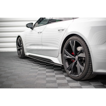 Diffusori minigonne V.2 Audi RS7 C8 (Cod. M-AU-RS6-C8-SD2G)