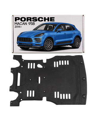 PORSCHE MACAN 95B 2014+ IN TESSUTO PIASTRA PROTEZIONE MOTORE 95B863821A (Cod. AP-55441_A4x4)