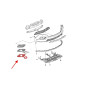 OPEL MOKKA A J13 2012-2016 PRE-RESTYLING TAPPO GRIGLIA PARAURTI ANTERIORE DESTRA 25980486 (Cod. AP-5