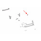 TOYOTA COROLLA XII E21 2019+ berlina GUIDA PARAURTI POSTERIORE DESTRO 5257502250 (Cod. AP-55502_A4x4