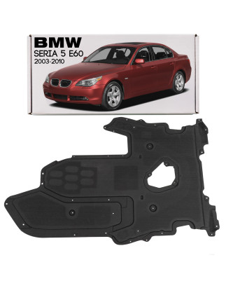 BMW SERIA 5 E60 2003-2010 IN TESSUTO PROTEZIONE CASSONE CAMBIO 51717033748 (Cod. AP-55543_A4x4)