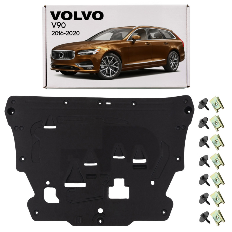 VOLVO V90 2016-2020 PRE-RESTYLING IN TESSUTO PROTEZIONE PER MOTORE 31497612 (Cod. AP-55547_3_A4x4)