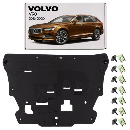 VOLVO V90 2016-2020 PRE-RESTYLING IN TESSUTO PROTEZIONE PER MOTORE 31497612 (Cod. AP-55547_3_A4x4)