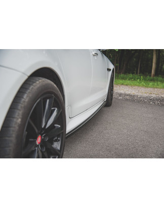 Diffusori minigonne Jaguar XJ R-Sport X351 Facelift (Cod. M-JA-XJ-4-SD1G)