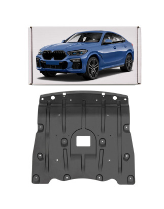 BMW X6 G06 2019+ PROTEZIONE PIASTRA PROTEZIONE MOTORE 51757424879 (Cod. AP-55626_A4x4)