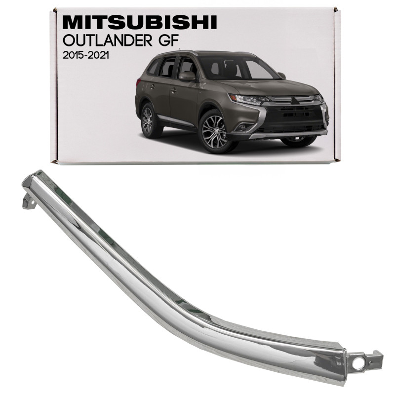 MITSUBISHI OUTLANDER III GF 2015-2021 CROMATA SUPERIORE MODANATURA ANTERIORE PARAURTI DESTRA 6407A14