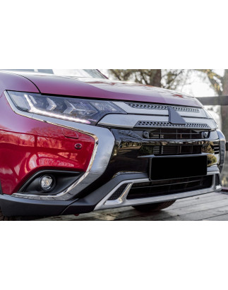 MITSUBISHI OUTLANDER III GF 2015-2021 CROMATA SUPERIORE MODANATURA ANTERIORE PARAURTI DESTRA 6407A14