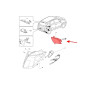 OPEL MOKKA E A J13 2012-2016 PRE-RESTYLING FENDINEBBIA POSTERIORE DESTRA 95418172 (Cod. AP-55662_A4x