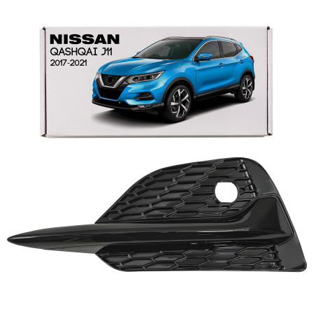 NISSAN QASHQAI II J11 2017-2021 RESTYLING TAPPO GRIGLIA ANTERIORE PARAURTI SINISTRA 62255HV20A (Cod.