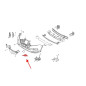 NISSAN QASHQAI II J11 2017-2021 RESTYLING TAPPO GRIGLIA ANTERIORE PARAURTI SINISTRA 62255HV20A (Cod.