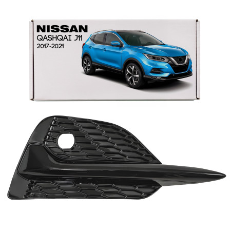 NISSAN QASHQAI II J11 2017-2021 RESTYLING TAPPO GRIGLIA ANTERIORE PARAURTI DESTRA 62256HV20A (Cod. A