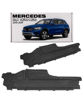 MERCEDES GLC X253 C253 2015-2019 PRE-RESTYLING IN TESSUTO PROTEZIONE SOTTOSCOCCA SINISTRA A253680010