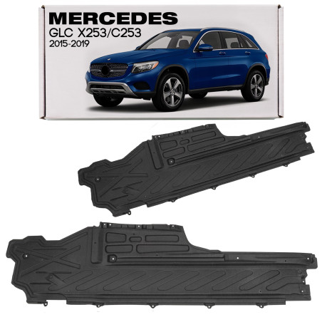 MERCEDES GLC X253 C253 2015-2019 PRE-RESTYLING IN TESSUTO PROTEZIONE SOTTOSCOCCA SINISTRA A253680010