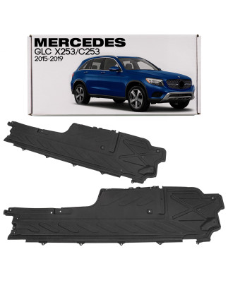 MERCEDES GLC X253 C253 2015-2019 PRE-RESTYLING IN TESSUTO PROTEZIONE SOTTOSCOCCA DESTRA A2536800207 