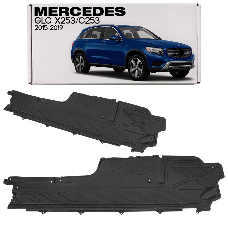 MERCEDES GLC X253 C253 2015-2019 PRE-RESTYLING IN TESSUTO PROTEZIONE SOTTOSCOCCA DESTRA A2536800207 