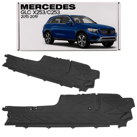 MERCEDES GLC X253 C253 2015-2019 PRE-RESTYLING IN TESSUTO PROTEZIONE SOTTOSCOCCA DESTRA A2536800207 