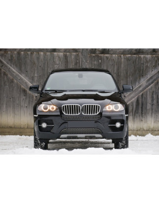 BMW X6 E72 2007-2014 ALLOGGIAMENTO ANTERIORE PARAURTI INFERIORE 51117172270 (Cod. AP-55736_A4x4)