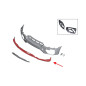 BMW X6 E72 2007-2014 ALLOGGIAMENTO ANTERIORE PARAURTI INFERIORE 51117172270 (Cod. AP-55736_A4x4)