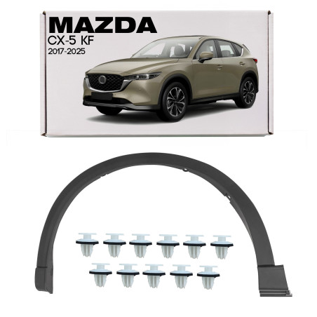 MAZDA CX-5 II KF 2017-2025 MODANATURA ANTERIORE PARAFANGO SINISTRA KB7W51W30E (Cod. AP-55756_A4x4)