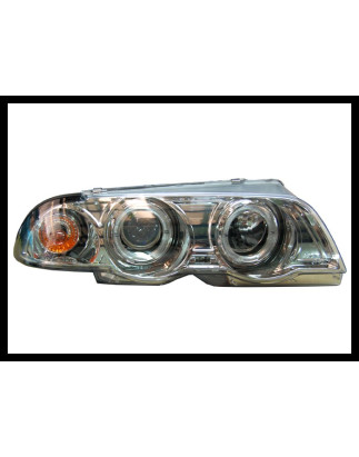 Fari Anteriori Angel Eyes BMW E46 '98-01 4P. Elect. (Cod. E-FAB0045)