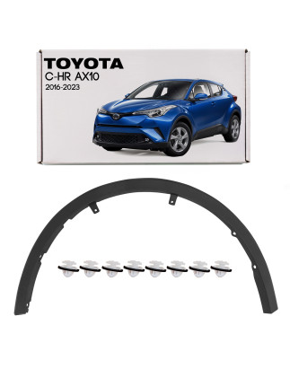 TOYOTA C-HR AX10 2016-2023 MODANATURA ANTERIORE PARAFANGO SINISTRA 75602F4010 (Cod. AP-55764_A4x4)