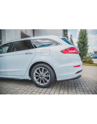 Splitter posteriore Ford Mondeo FAMILIARE Platinium Mk5 Facelift (Cod. M-FO-MO-5F-TI-ES-RD1G)