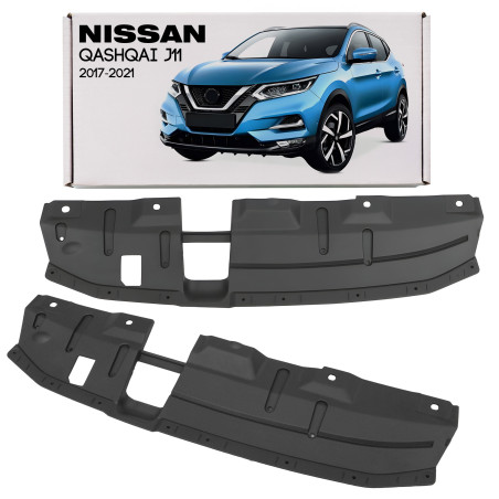 NISSAN QASHQAI II J11 2017-2021 RESTYLING SUPERIORE PROTEZIONE PANNELLO FRONTALE ANTERIORE 62398HV00