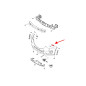 MAZDA CX-5 E KE 2012-2017 PICCOLO GUIDA ANTERIORE PARAURTI SINISTRO KD45500U1C (Cod. AP-55797_A4x4)