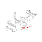 MAZDA 3 III BM 2014-2016 PRE-RESTYLING SINISTRA TAPPO FENDINEBBIA GRIGLIA PARAURTI BJE150C21A (Cod. 