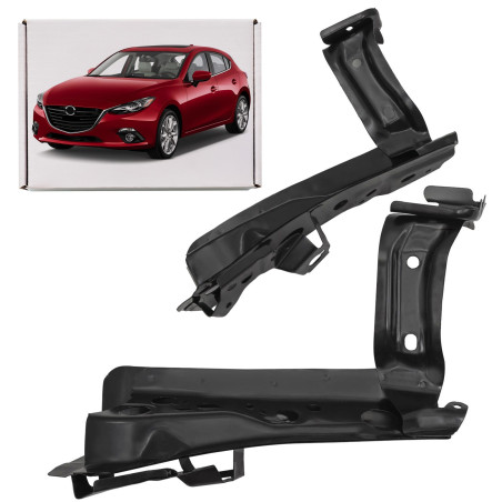 MAZDA 3 III BM 2013-2016 PRE-RESTYLING SUPPORTO FARO FARI SINISTRO B45A54140 (Cod. AP-55824_A4x4)