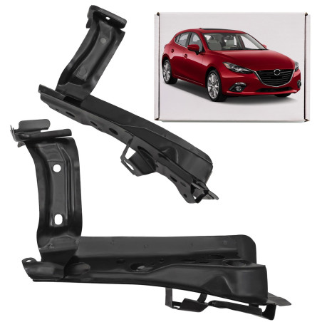 MAZDA 3 III BM 2013-2016 PRE-RESTYLING SUPPORTO FARO FARI DESTRO B45A53140 (Cod. AP-55825_A4x4)