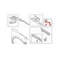 MAZDA 3 III BM 2013-2016 PRE-RESTYLING SUPPORTO FARO FARI DESTRO B45A53140 (Cod. AP-55825_A4x4)