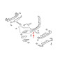 MAZDA 3 III BM 2014-2016 PRE-RESTYLING DESTRA TAPPO GRIGLIE PARAURTI BHN150101 (Cod. AP-55827_A4x4)
