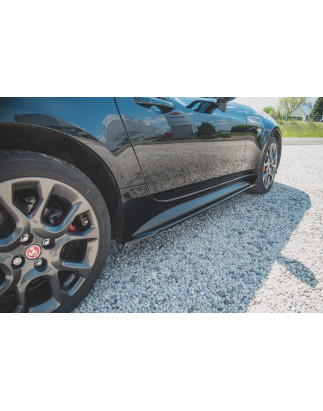 Diffusori minigonne Abarth 124 Spider  (Cod. M-FI-124-1-AB-SD2G)